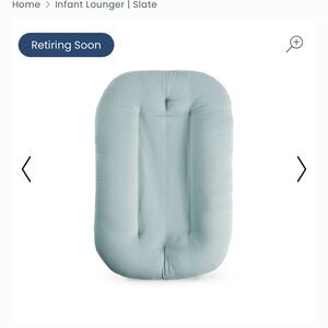 Cozy Infant Lounger in slate